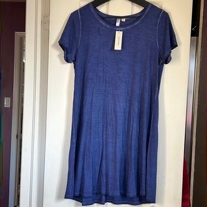 Brand new blue t-shirt dress